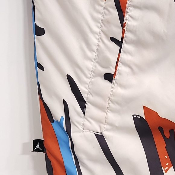 Jordan 8 Ice Blue Vintage Puffer Jacket Men's 3XL - Picture 7 of 11